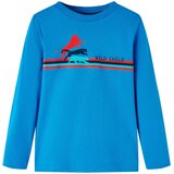  Dječja majica dugih rukava kobaltnoplava 104 | shoptok.hr