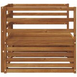  2 Komad Sofa s naslonima Prirodna - Prirodna vodoravne letvice | shoptok.hr