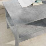  Kava Stol Betonski sivi 90 x 50 x 45 cm Konstruirano drvo | shoptok.hr