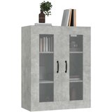 Viseći zidni ormarić siva boja betona 69,5 x 34 x 90 cm | Eponuda.com