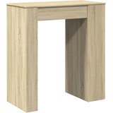  Barski stol s držačima boja hrasta 95x47x103,5 cm drveni | shoptok.hr