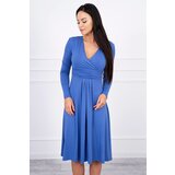 Kesi Dress cut below the bust, long-sleeved jeans Cijene