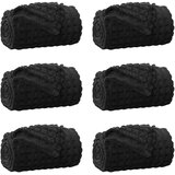  Pokrivači za bacanje 6 pcs Crna 200 x 150 cm Runo | Eponuda.com