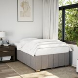 Maison Chic Posteljni okvir - Dvoposteljna postelja - Zakonska postelja brez vzmetnice taupe 120x190 cm blago-J12581, (21762308) | Shoptok.si