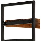 Police za knjige s 4 razine 80 x 30 x 180 cm obnovljeno drvo | Eponuda.com
