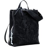 Desigual Ročna torba Romeo Floral Total B 25WAKP06 Črna | Shoptok.si
