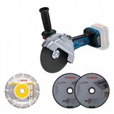 Bosch Akumulatorska kutna brusilica BITURBO GWS 18V-180 P | shoptok.hr