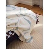 noo.ma Plava/krem deka 150x200 cm Felu – | shoptok.hr