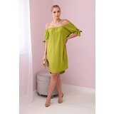 Kesi Women's dress with ties on the sleeves - kiwi Cijene