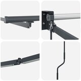  Električni zložljivi okvir tende Antracit 3 x 2 m Aluminij, (5000207058) | Shoptok.si