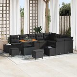  Sjedeća garnitura za vrt 12 kom. poliratan 319 x 234 x 85 cm | shoptok.hr