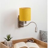 Brilagi - LED fleksibilna zidna lampa NUBILA 1xE27/25W/230V+LED/3W hrom/žuta | Eponuda.com