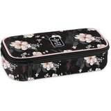 Ars Una Flowery Black najstniški peresnica 22,5x6x11,5cm | Shoptok.si