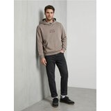 Sinsay Udobna hoodie majica s vezom Slike
