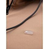 Ombre Unzipped men's hooded sweatshirt with piping - beige | Shoptok.si