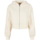 Urban Classics Women's short oversized jacket with zipper whitesand | Shoptok.si