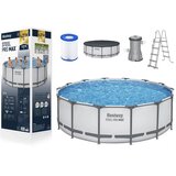 Lean_Toys Okrogli vrtni bazen 427 x 122 cm Bestway 5612X Cene