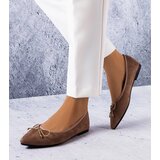 Gemre Brown pointed-toe ballet flats Latour Cijene