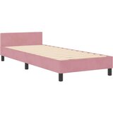  Krevet s opruga kutije Ružičasta 80 x 200 cm Baršun | shoptok.hr