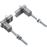 Tece 9380000 Profil set stenskih sider za posamezno montažo | Shoptok.si