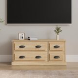 The Living Store TV omarica sonoma hrast 100x35,5x45 cm inženirski les - TV Omarica, (21375750) Cene