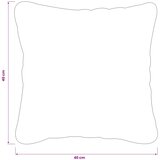  Presvlaka za jastuk 12 pcs HEERLEN Svjetloplava 40 x 40 cm | shoptok.hr
