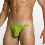 Modus vivendi muške string gaće – jarko zeleni print | Eponuda.com