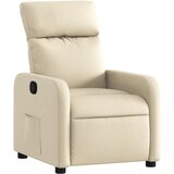 The Living Store Naslanjač iz krem blaga - Naslanjač, (21501935) | Shoptok.si