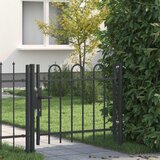  Ogradna vrata BOXTEL 103 x 124,5 cm Čelik s prahom premazan | shoptok.hr
