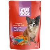  Hrana za pse Wise Dog vrećica govedina 100 g | shoptok.hr