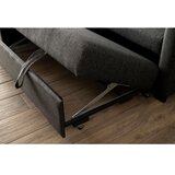 Atelier Del Sofa Ugaona sofa-krevet Kado Dark Grey | ePonuda.com