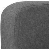  Kavč dvosed 135x65x76 cm temno sive barve | Shoptok.si