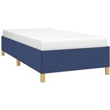  Okvir za krevet bez madraca plava 100x200cm od tkanine | shoptok.hr