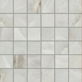 Azteca Mozaik pločica Onyx Lux Light Grey (30 x 30 cm, Svijetlo siva, Svilenkasti sjaj) | shoptok.hr