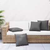  Jastuci za sofu 4 kom antracit 60 x 60 cm od tkanine | Eponuda.com