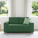  Dvosjed tamnozelene boje 160x77x82 cm korduro tkanine | Eponuda.com