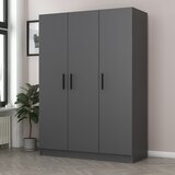 Hanah home Ormar Kale 135x210x52cm Antracit | Eponuda.ba