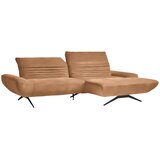 Dieter Knoll KOTNA SEDEŽNA GARNITURA, šenilja marelica | Shoptok.si