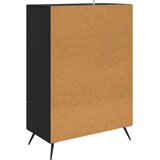  Strani šal s predalom Črna 66 x 34,5 x 95 cm Inženirski les, (5000217334) | Shoptok.si