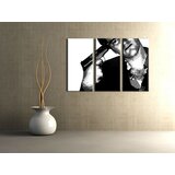  Ručno slikane slike na platnu na platnu POP Art Tarantino 3-dijelna () | shoptok.hr