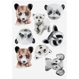Nuukk Veganski otroški tatuji - Bears (816) | Shoptok.si