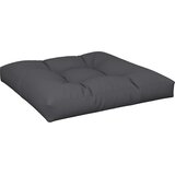  Jastuk za palete crni 70 x 70 x 12 cm od tkanine | shoptok.hr