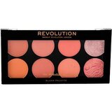 Revolution blush palette paletka 8 rdečil 12,8 g odtenek hot spice za ženske Cene