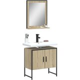 The Living Store Komplet TV omaric 2-delni sonoma hrast inženirski les - Komplet Kopalniškega Pohištva, (21657194) | Shoptok.si