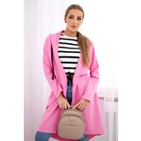 Kesi Coat with a longer back part light pink | Shoptok.si