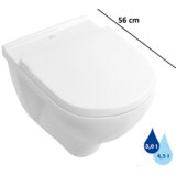 Villeroy & Boch viseča školjka O.Novo 56601001 (brez WC deske) | Shoptok.si