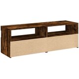 TV omarica 2 kosa z LED lučkami dimljeni hrast 60x35x40 cm, (20733595) | Shoptok.si
