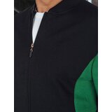 DStreet Bluza męska rozpinana za stójką czarna | Shoptok.si