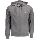 U.S. Polo Assn. US POLO SWEATSHIRT WITH ZIP GRAY MAN | shoptok.hr