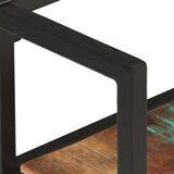  Zidna polica 60 x 20 x 85 cm od masivnog obnovljenog drva | shoptok.hr
